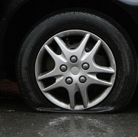 UK drivers not ready for flat tyres